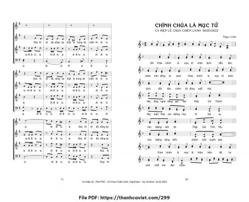 Chính Chúa là Mục tử - Ngọc Linh - trang 1