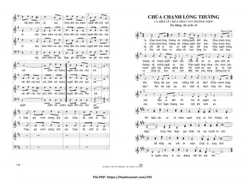 Chúa chạnh lòng thương - Ngọc Linh - trang 1