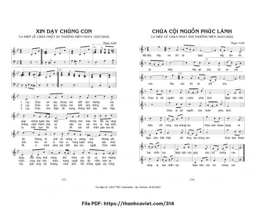 Chúa cội nguồn phúc lành - Ngọc Linh - trang 1