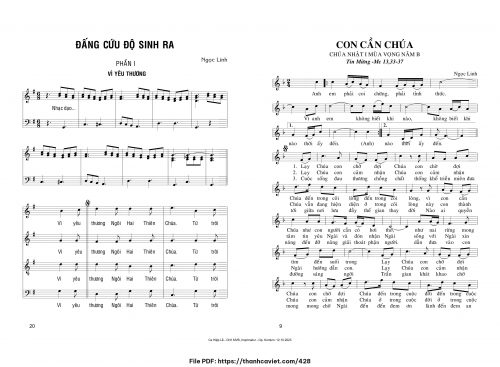 Con cần Chúa - Ngọc Linh - trang 1