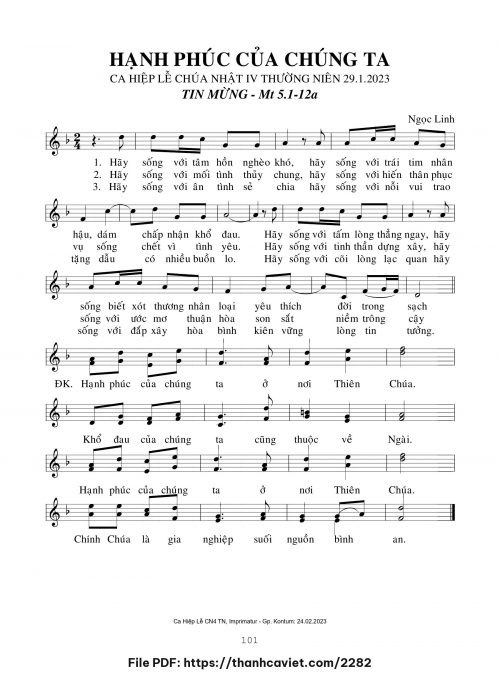 Hạnh phúc của chúng ta - Ngọc Linh - trang 1