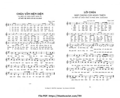 Lời Chúa giúp chúng con hoàn thiện - Ngọc Linh - trang 1