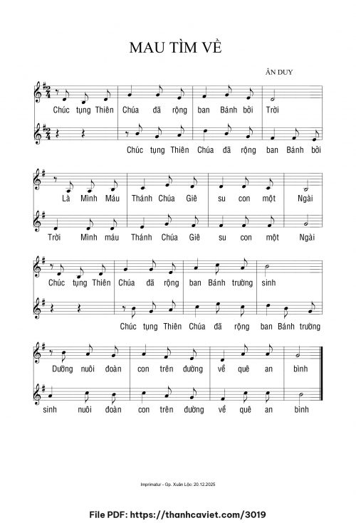 Mau tìm về - Ân Duy - trang 1