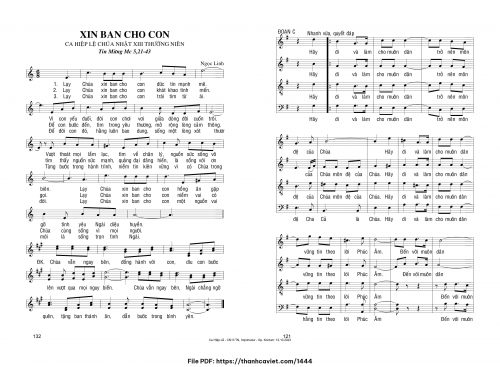 Xin ban cho con - Ngọc Linh - trang 1