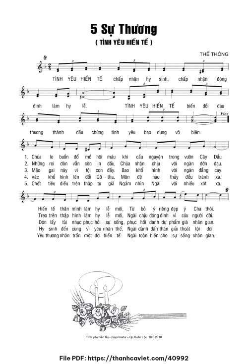 5 sự thương - Thế Thông - trang 1