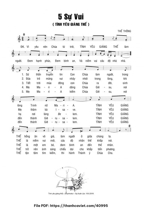 5 sự vui - Thế Thông - trang 1