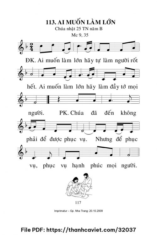 Ai muốn làm lớn [CN25 TNB] – - Lm. Mi Trầm - trang 1