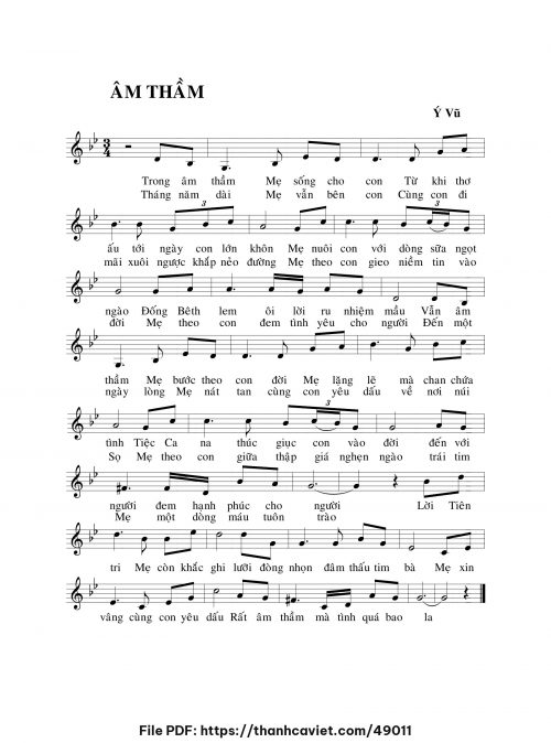 Âm thầm - Ý Vũ - trang 1