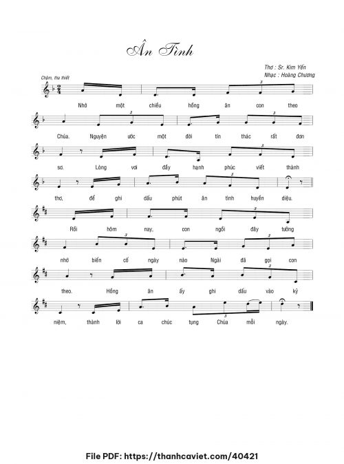Ân tình - Hoàng Chương - trang 1