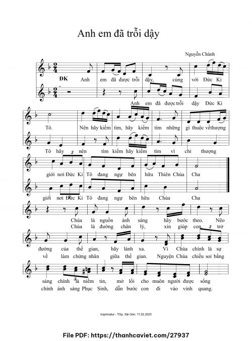 Anh em đã trỗi dậy - Nguyễn Chánh - trang 1