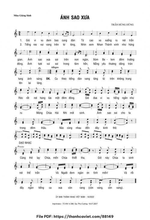 Ánh sao xưa - Trần Hùng Dũng - trang 1