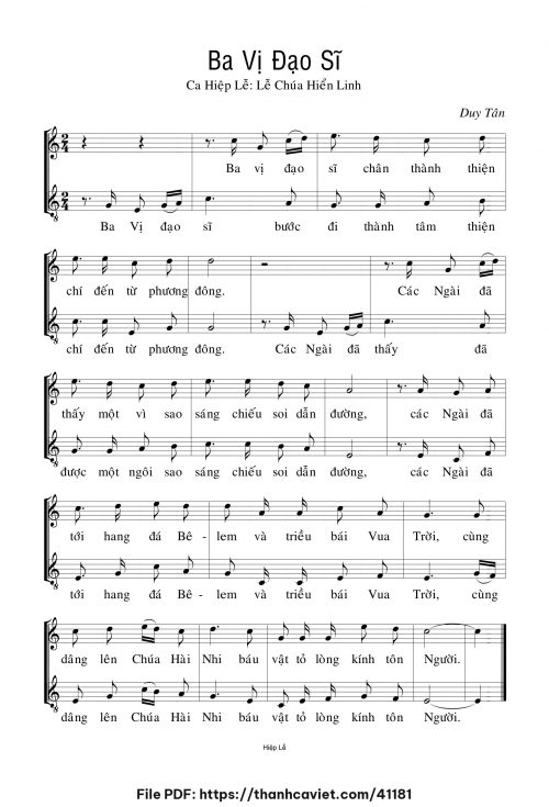 Ba vị Đạo sĩ - Duy Tân - trang 1