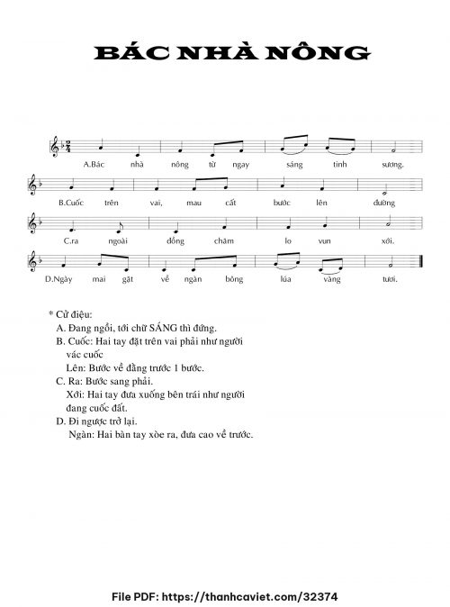 Bác nhà nông - Chưa biết - trang 1