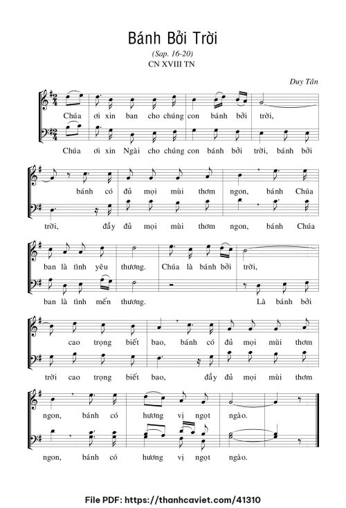 Bánh bởi trời - Duy Tân - trang 1