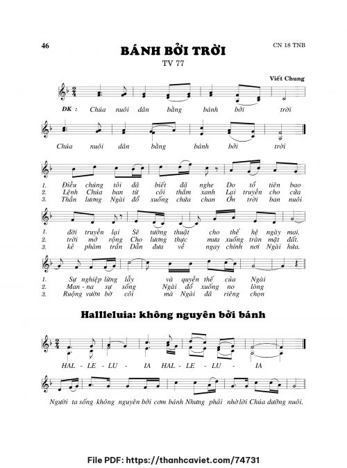 Bánh bởi trời - Viết Chung - trang 1