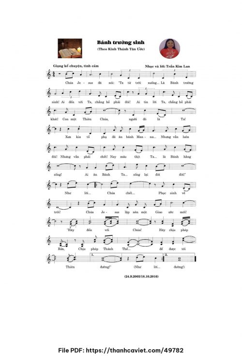 Bánh trường sinh - Trần Kim Lan - trang 1