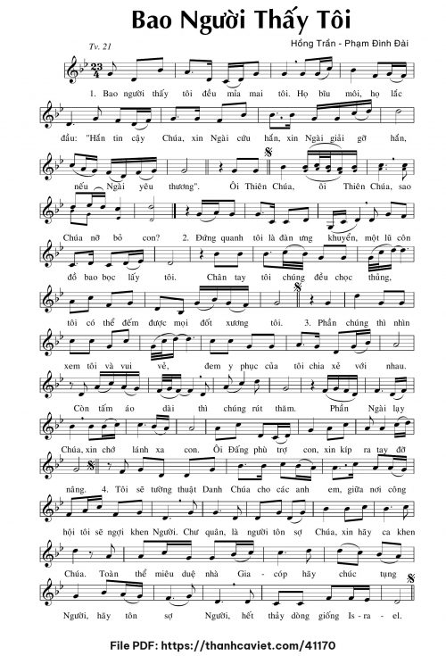 Bao người thấy tôi - Hồng Trần Phạm Đình Đài - trang 1