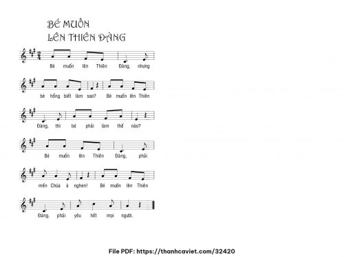 Bé muốn lên Thiên đàng - Chưa biết - trang 1