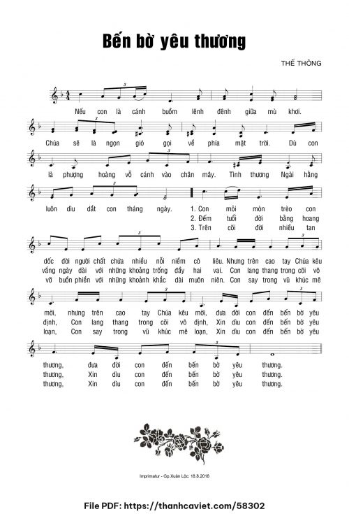 Bến bờ yêu thương - Thế Thông - trang 1