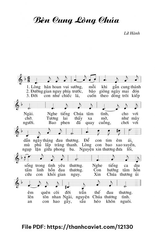 Bên cung lòng Chúa - Lữ Hành - trang 1