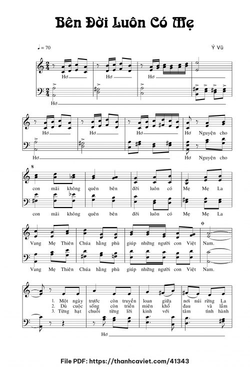 Bên đời luôn có Mẹ - Ý Vũ - trang 1