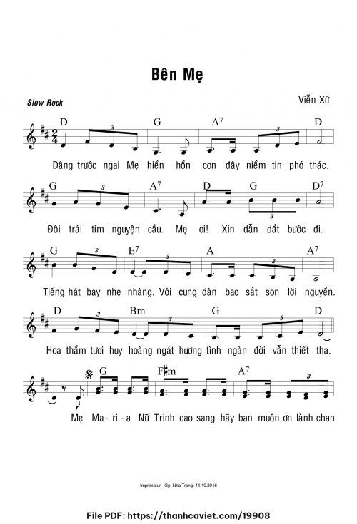 Bên Mẹ - Viễn Xứ - trang 1