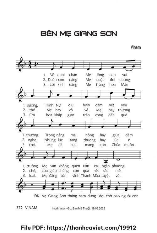 Bên Mẹ Giang Sơn - Vinam - trang 1
