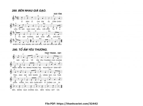 Bên nhau giã gạo - Chưa biết - trang 1