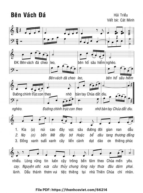 Bên vách đá - Hải Triều - trang 1