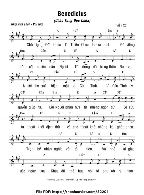 Benedictus - Viễn Xứ - trang 1