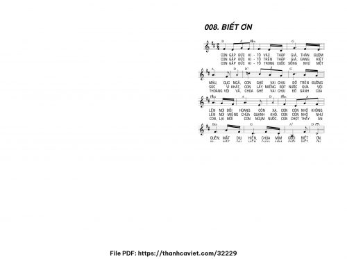 Biết ơn - Chưa biết - trang 1