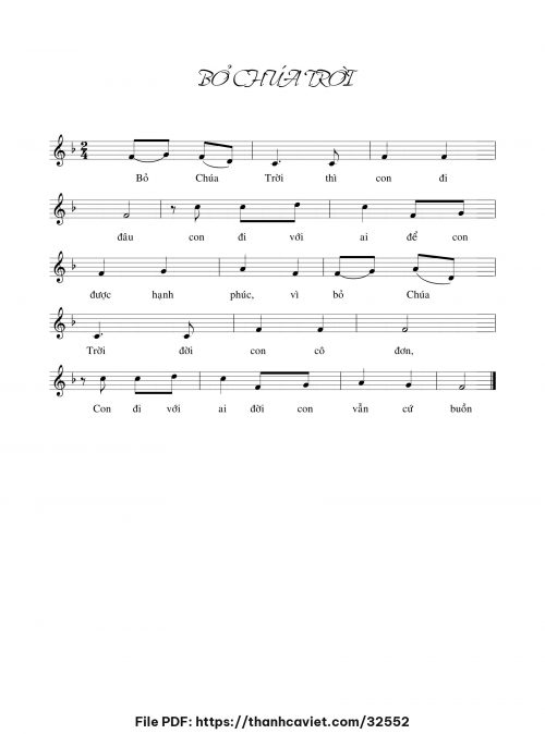 Bỏ Chúa Trời - Chưa biết - trang 1