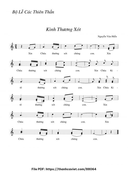 Bộ Lễ Các Thiên Thần - Nguyễn Văn Hiển - trang 1