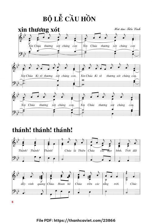 Bộ lễ cầu hồn - Tiến Linh - trang 1