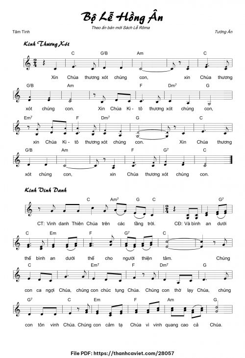 Bộ lễ Hồng ân - Tường Ân - trang 1