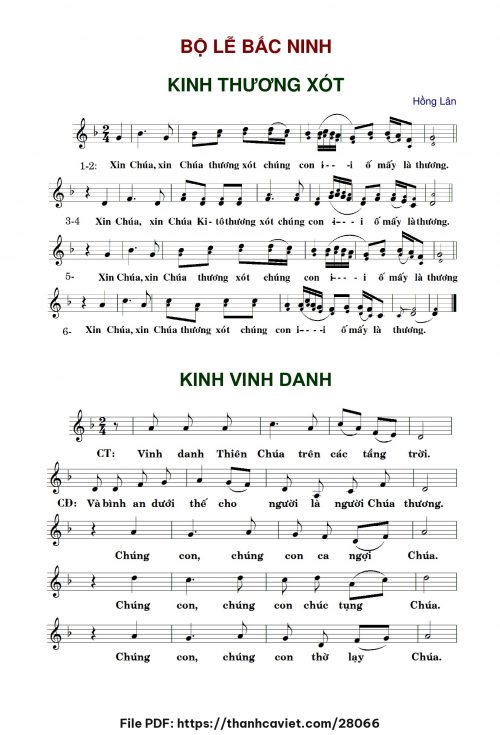 Bộ lễ Quan họ Bắc Ninh - Hồng Lân - trang 1