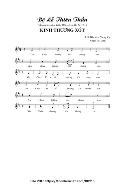 Bộ Lễ Thiên Thần - Hải Ánh - trang 1