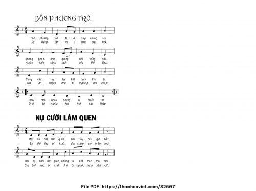 Bốn phương trời - Chưa biết - trang 1