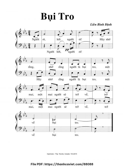 Bụi tro - Liên Bình Định - trang 1