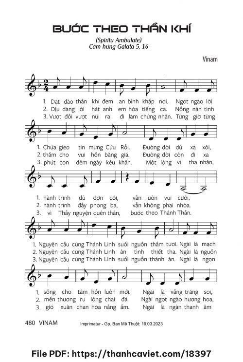 Bước theo thần khí - Vinam - trang 1