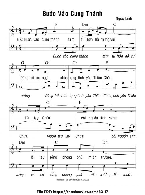 Bước vào cung thánh 2 - Ngọc Linh - trang 1