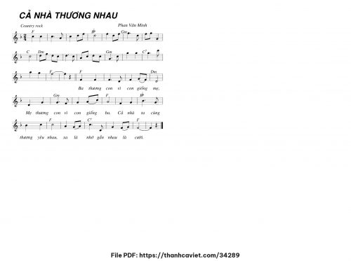 Cả nhà thương nhau - Phan Văn Minh - trang 1