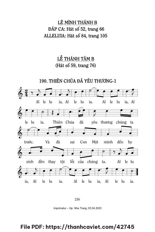 Các bạn hân hoan [Is 12, Lễ Thánh Tâm B] – - Lm. Mi Trầm - trang 1