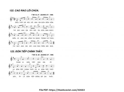 Cao rao Lời Chúa - Lm. Quang Uy - trang 1