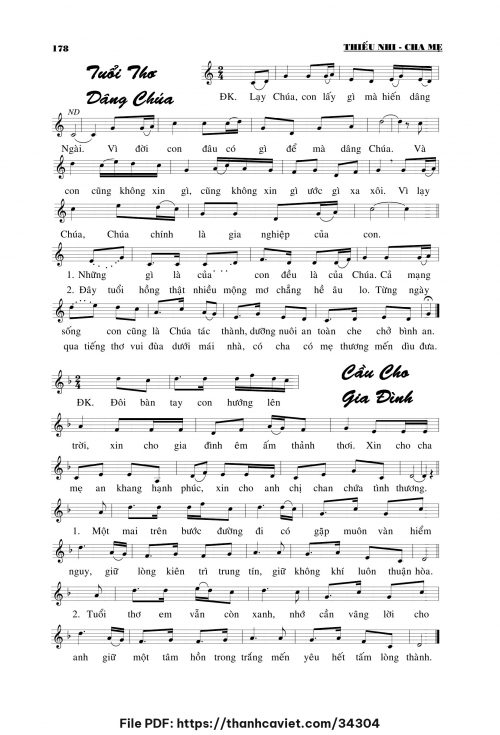 Cầu cho gia đình - Chưa biết - trang 1