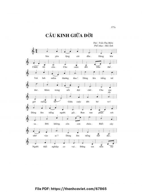 Câu kinh giữa đời - Hải Ánh - trang 1
