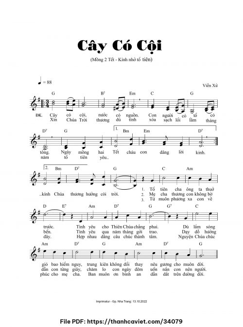 Cây có cội - Viễn Xứ - trang 1