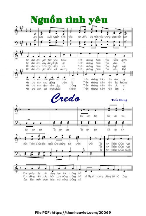 Ceredo - Lm. Tiến Dũng - trang 1