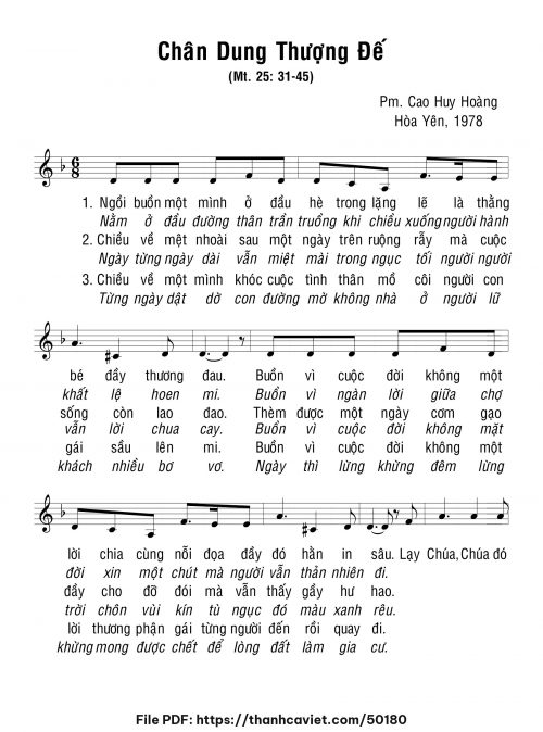 Chân dung Thượng Đế - Cao Huy Hoàng - trang 1