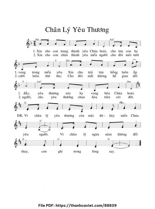 Chân lý yêu thương - Chưa biết - trang 1